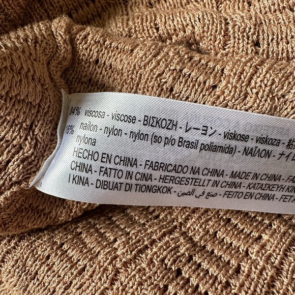 Zara Square Neck Ruffle Crop Top - Picture 5 of 6